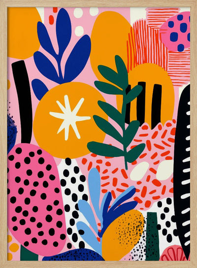 Summer Time No 1 - Stretched Canvas, Poster or Fine Art Print I Heart Wall Art