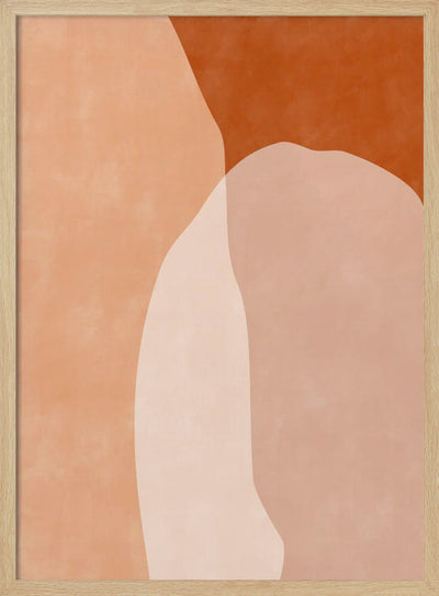 Earthy Layers - Stretched Canvas, Poster or Fine Art Print I Heart Wall Art