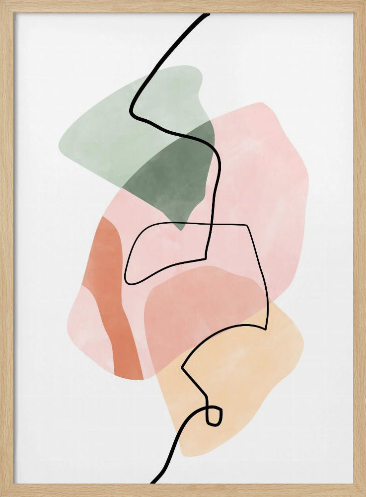 Organic Harmony - Stretched Canvas, Poster or Fine Art Print I Heart Wall Art