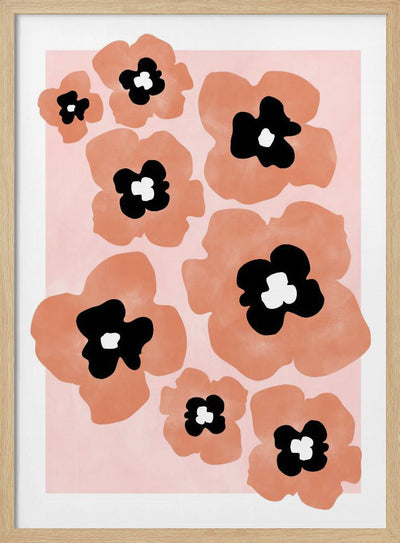 Blossom Harmony - Stretched Canvas, Poster or Fine Art Print I Heart Wall Art