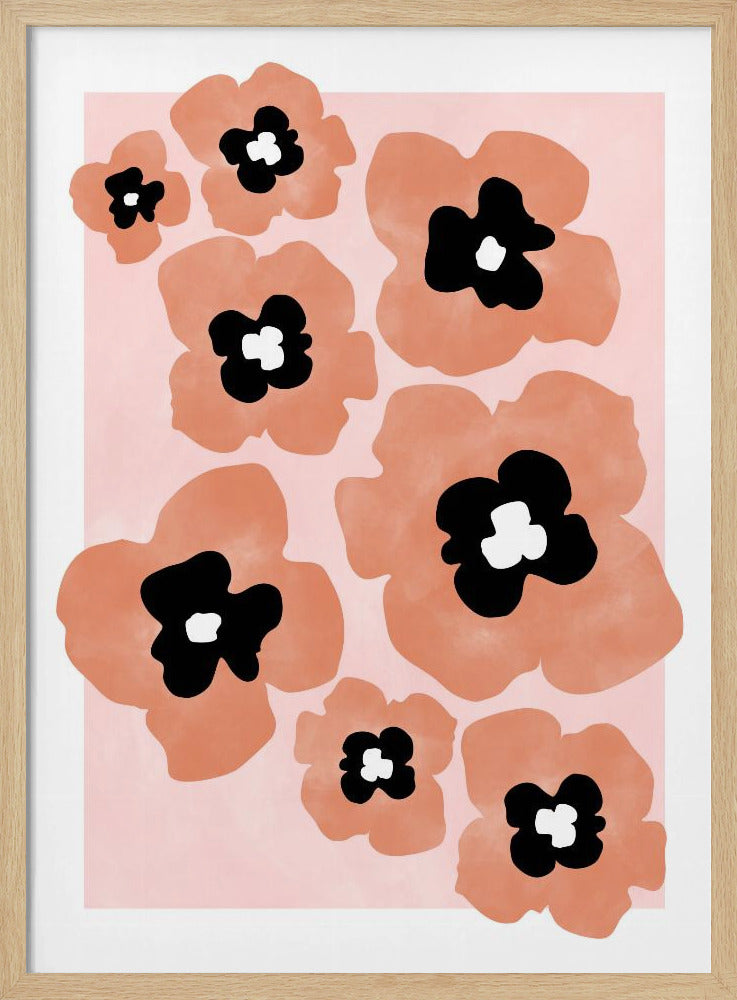 Blossom Harmony - Stretched Canvas, Poster or Fine Art Print I Heart Wall Art