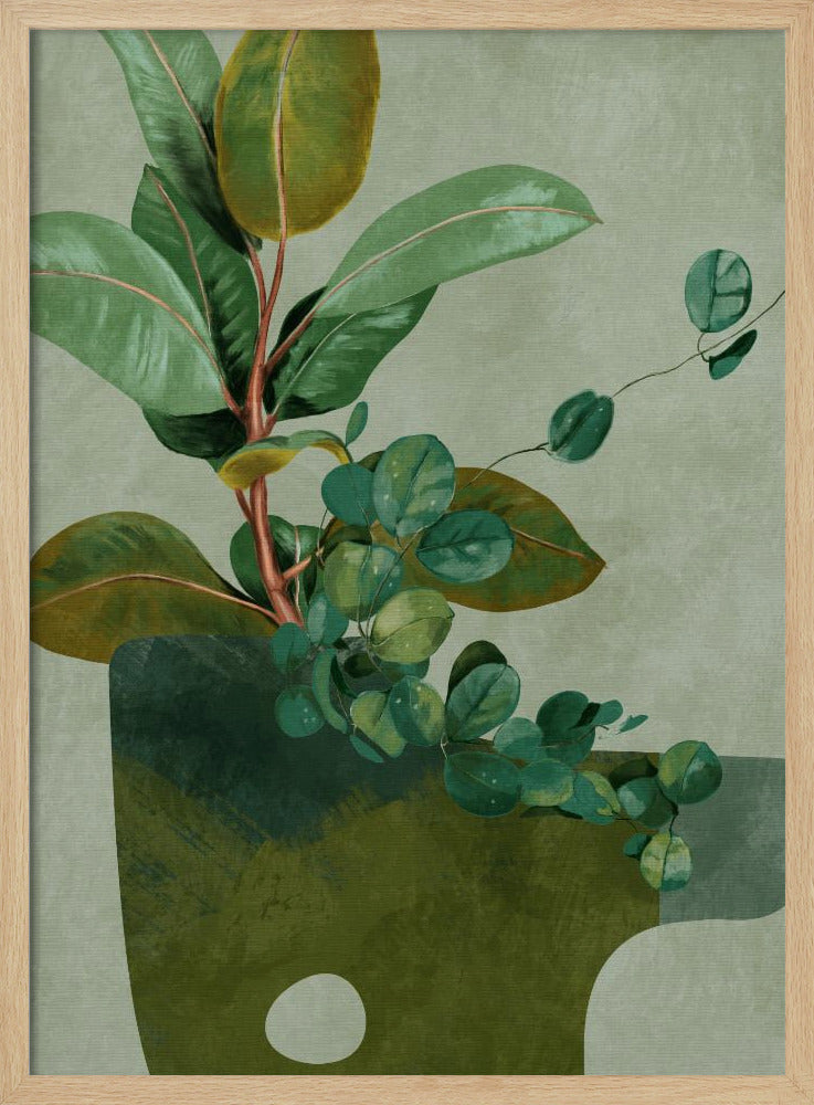 Leaves More 12 - Stretched Canvas, Poster or Fine Art Print I Heart Wall Art