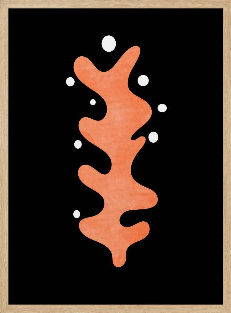 Aquarell Miro Shapes4 Kopie - Stretched Canvas, Poster or Fine Art Print I Heart Wall Art