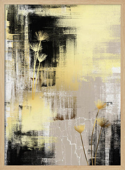 royal gold-1 - Stretched Canvas, Poster or Fine Art Print I Heart Wall Art