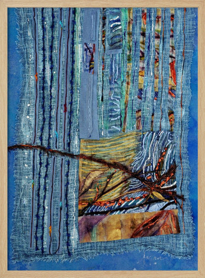 Radiant Floral Harmony - Stretched Canvas, Poster or Fine Art Print I Heart Wall Art