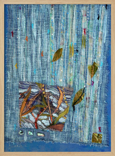 Leafy Whispers - Stretched Canvas, Poster or Fine Art Print I Heart Wall Art