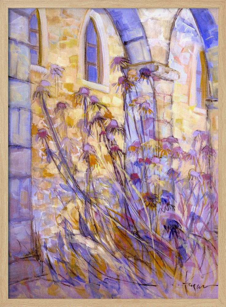 Sunlit Blossoms - Stretched Canvas, Poster or Fine Art Print I Heart Wall Art