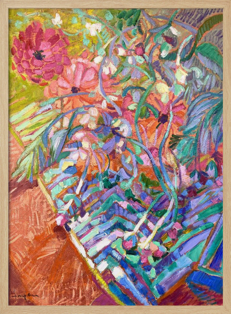 Botanic Radiance - Stretched Canvas, Poster or Fine Art Print I Heart Wall Art