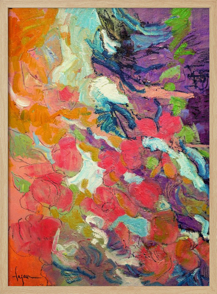 Graceful Descent - Stretched Canvas, Poster or Fine Art Print I Heart Wall Art