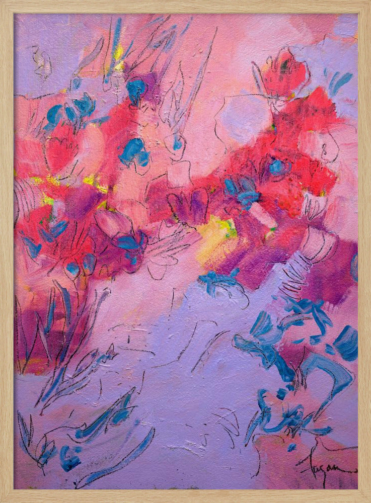 Wish You Well - Stretched Canvas, Poster or Fine Art Print I Heart Wall Art