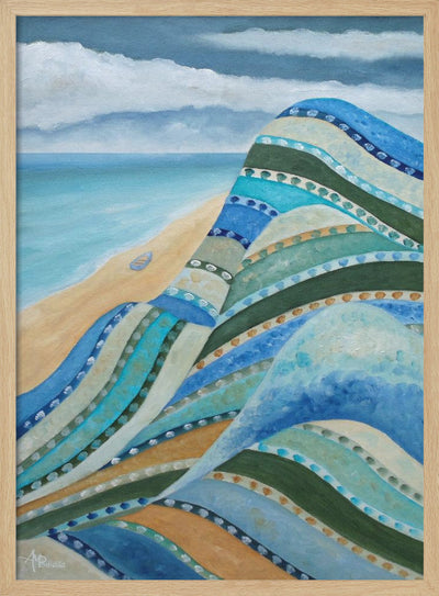 Nonforlorn Blue - Stretched Canvas, Poster or Fine Art Print I Heart Wall Art