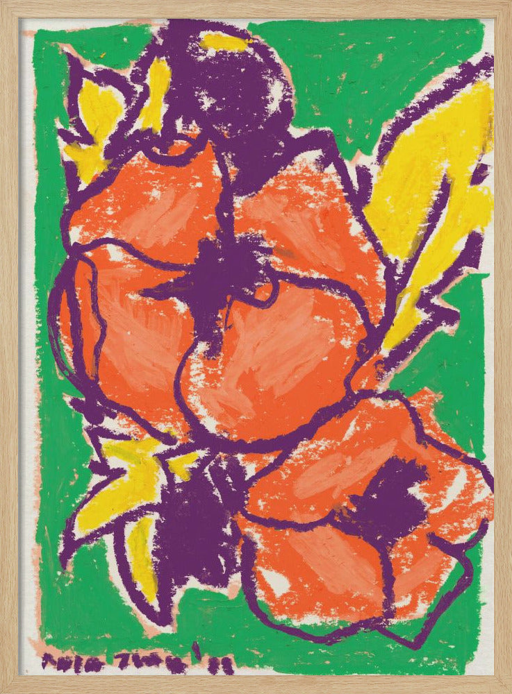 Peonies - Stretched Canvas, Poster or Fine Art Print I Heart Wall Art