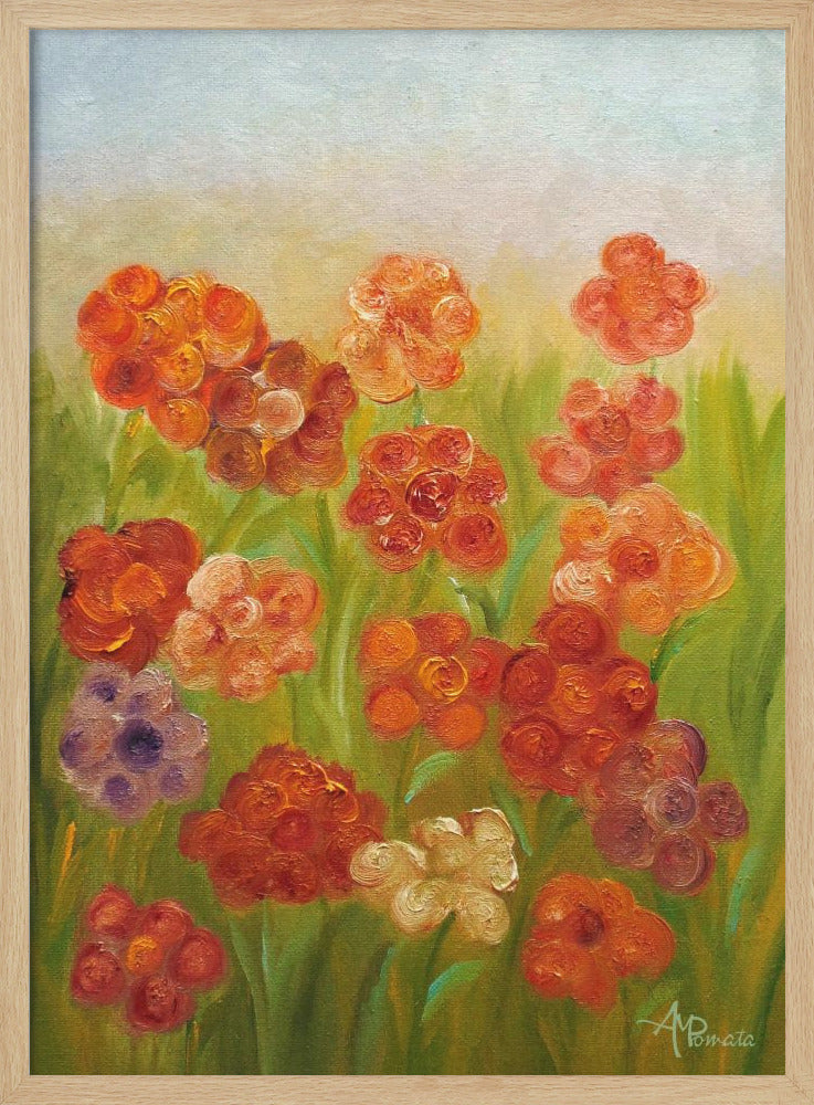 The Garden of Joy - Stretched Canvas, Poster or Fine Art Print I Heart Wall Art