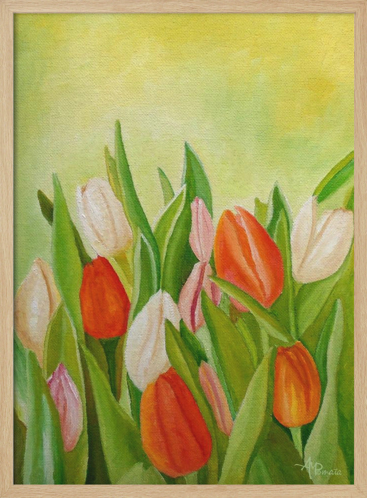 Colors of Spring - Stretched Canvas, Poster or Fine Art Print I Heart Wall Art