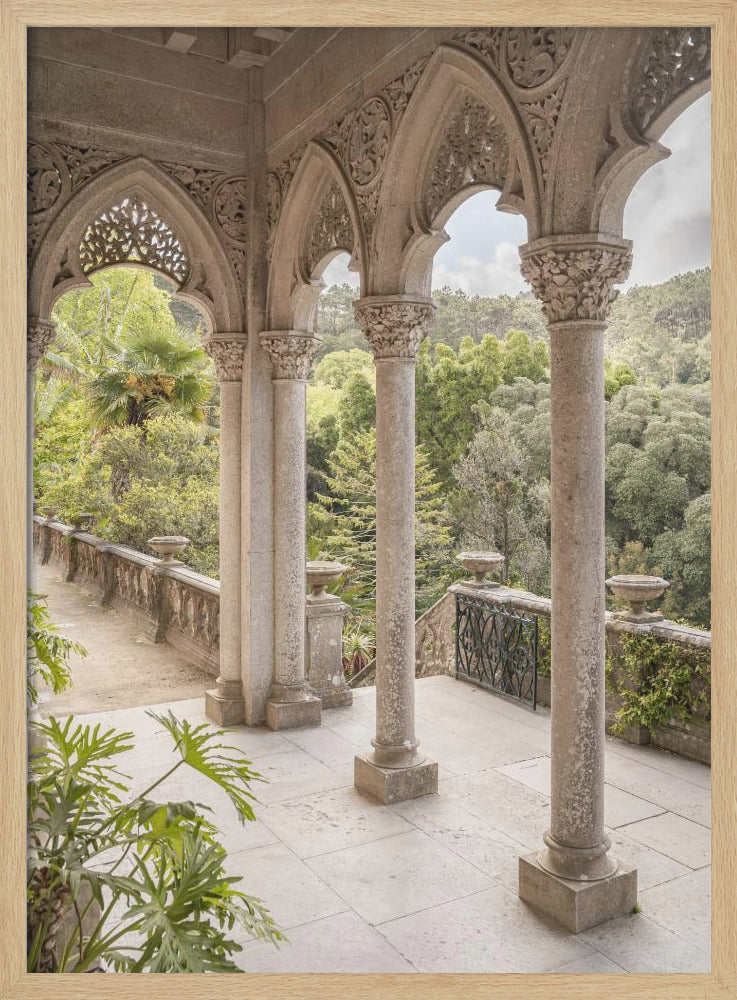 Sintra Arches - Stretched Canvas, Poster or Fine Art Print I Heart Wall Art