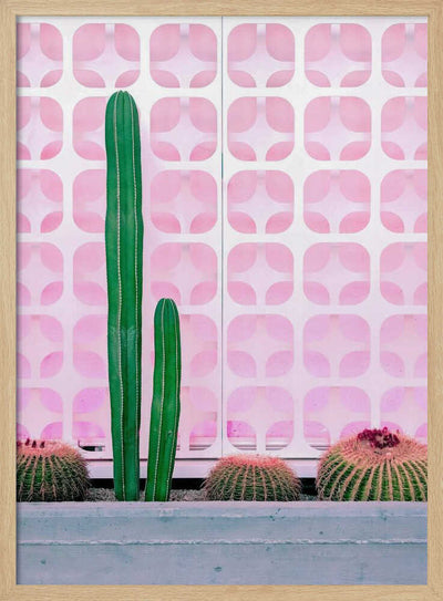 Cact-Hi! - Stretched Canvas, Poster or Fine Art Print I Heart Wall Art