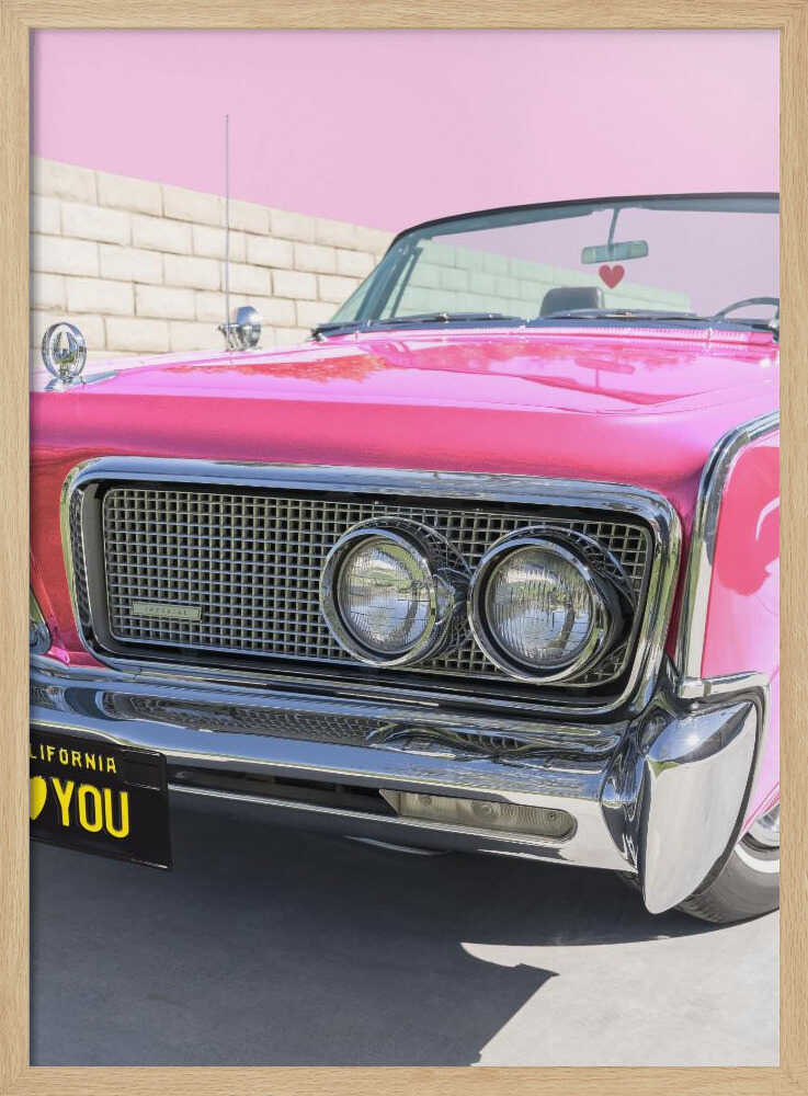 P.S. I Love You - Stretched Canvas, Poster or Fine Art Print I Heart Wall Art