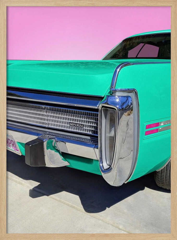Mint Green 73 Imperial - Stretched Canvas, Poster or Fine Art Print I Heart Wall Art