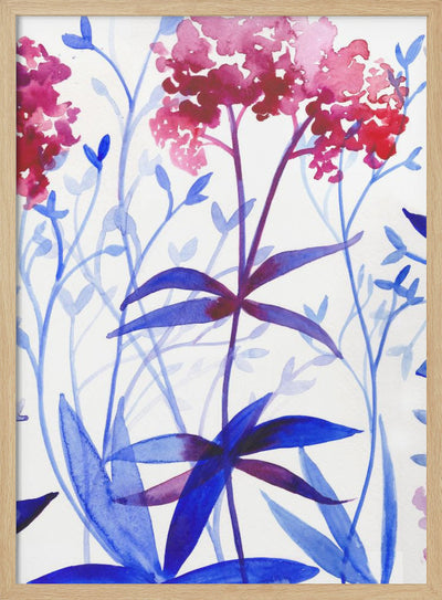 Garden By the Sea - Stretched Canvas, Poster or Fine Art Print I Heart Wall Art