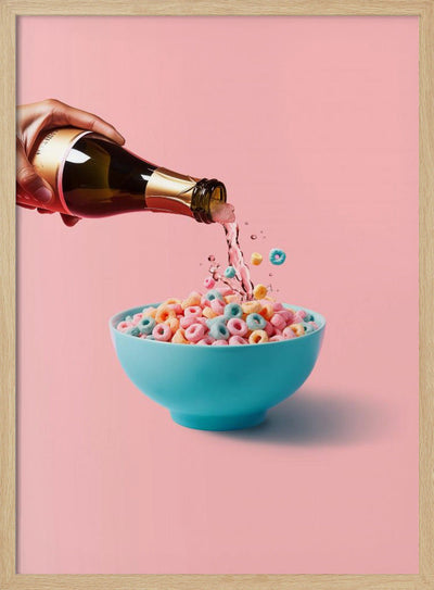 Good Morning - Stretched Canvas, Poster or Fine Art Print I Heart Wall Art