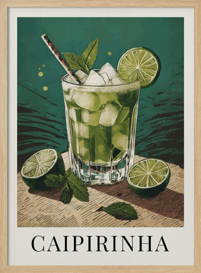 Caipirinha - Stretched Canvas, Poster or Fine Art Print I Heart Wall Art