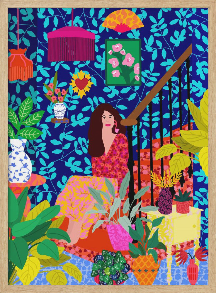 9933x14043 Din 75 - Stretched Canvas, Poster or Fine Art Print I Heart Wall Art