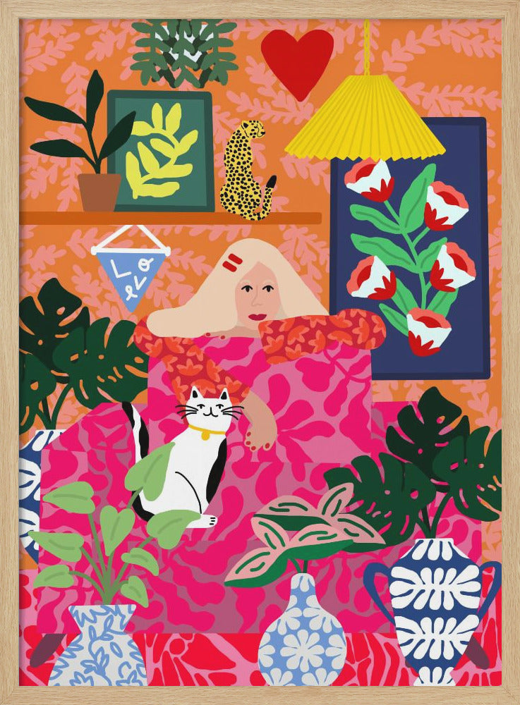 9933x14043 Din 66 - Stretched Canvas, Poster or Fine Art Print I Heart Wall Art