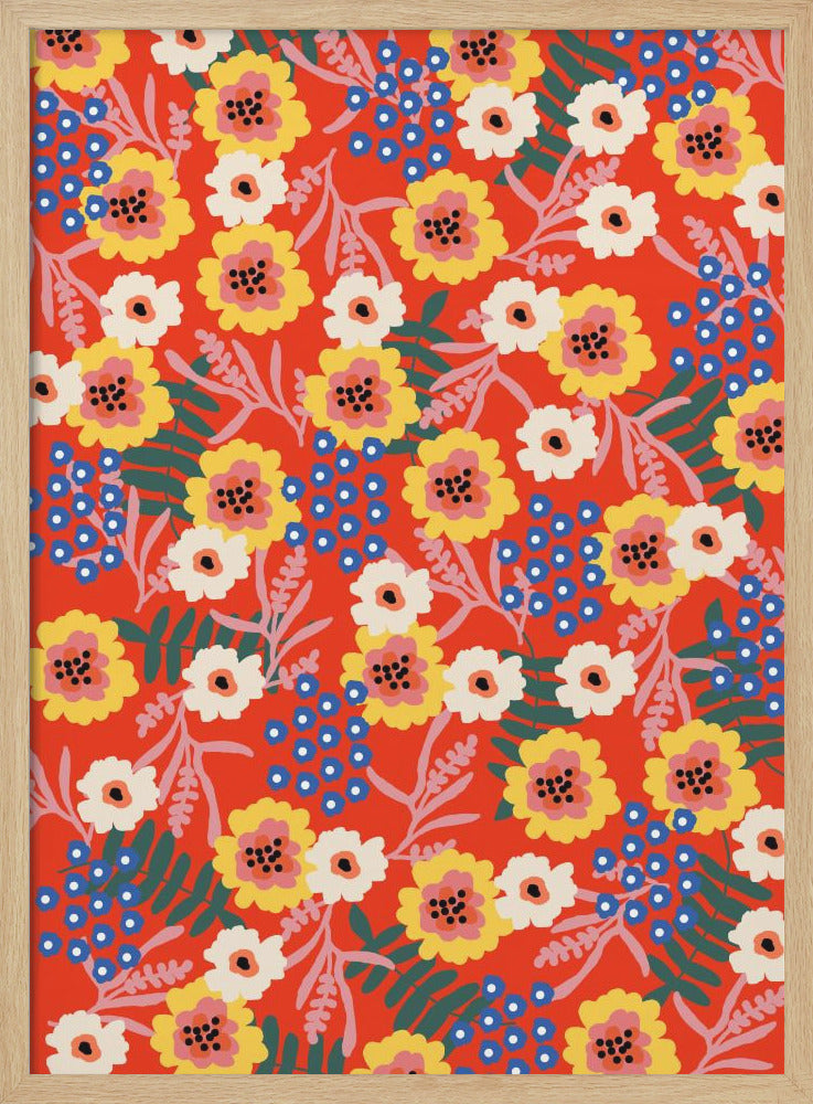 9933x14043 Din 5 - Stretched Canvas, Poster or Fine Art Print I Heart Wall Art