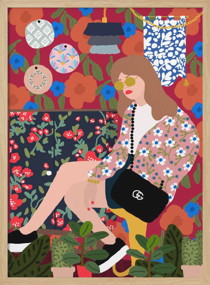 9933x14043 Din 7 - Stretched Canvas, Poster or Fine Art Print I Heart Wall Art