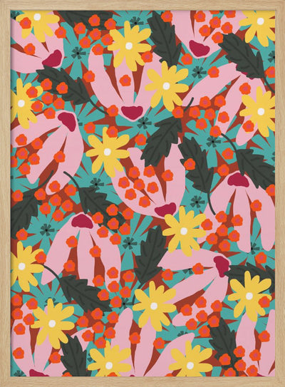 9933x14043 Din 13 - Stretched Canvas, Poster or Fine Art Print I Heart Wall Art