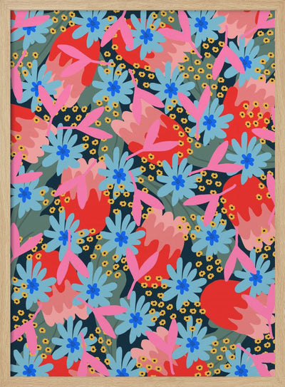 9933x14043 Din 12 - Stretched Canvas, Poster or Fine Art Print I Heart Wall Art