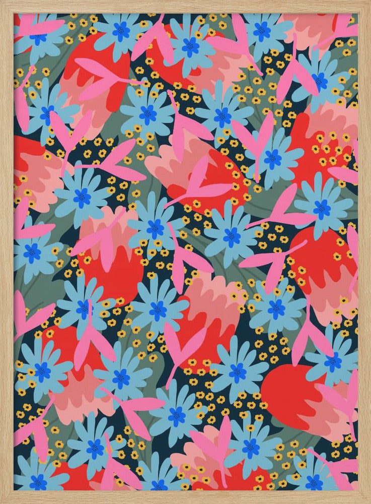 9933x14043 Din 12 - Stretched Canvas, Poster or Fine Art Print I Heart Wall Art