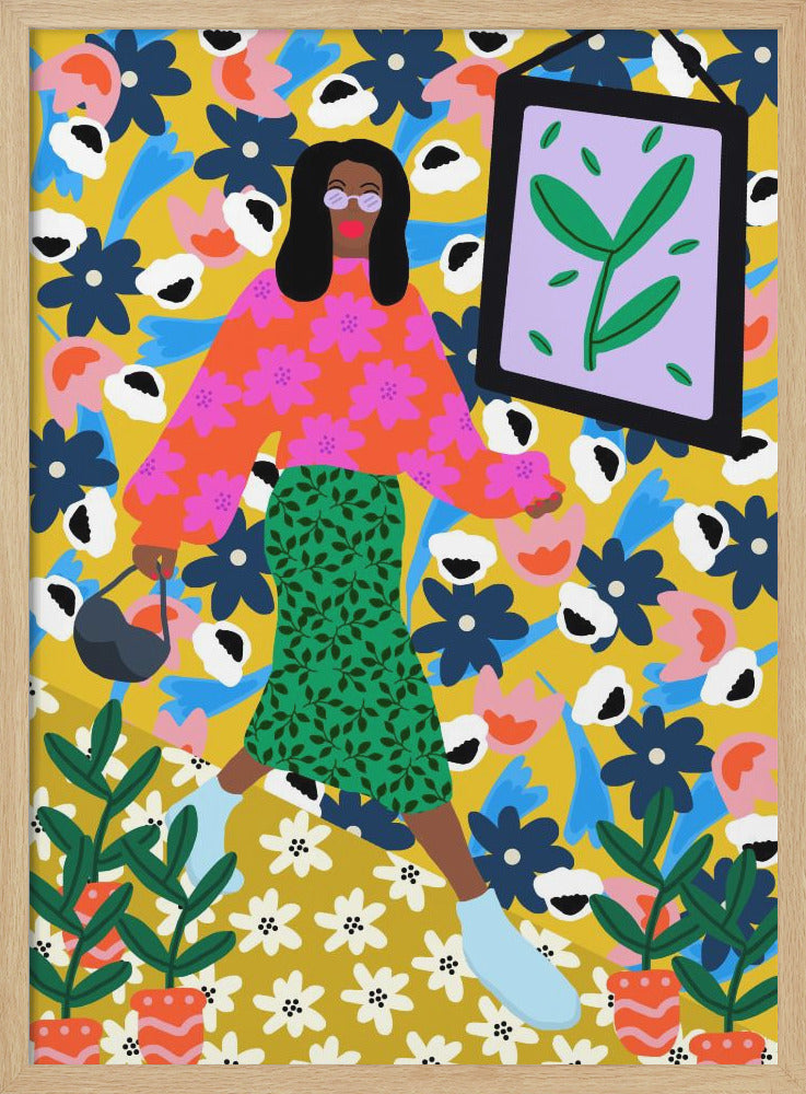 9933x14043 Din 25 - Stretched Canvas, Poster or Fine Art Print I Heart Wall Art