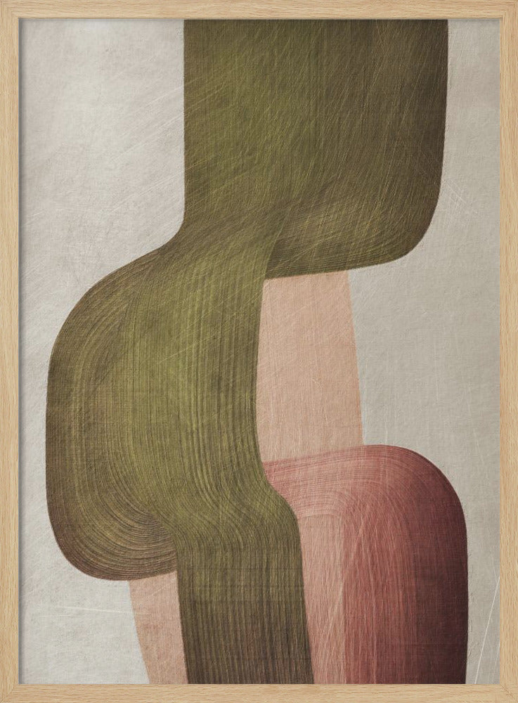 Metal Brushs nº1 - Stretched Canvas, Poster or Fine Art Print I Heart Wall Art