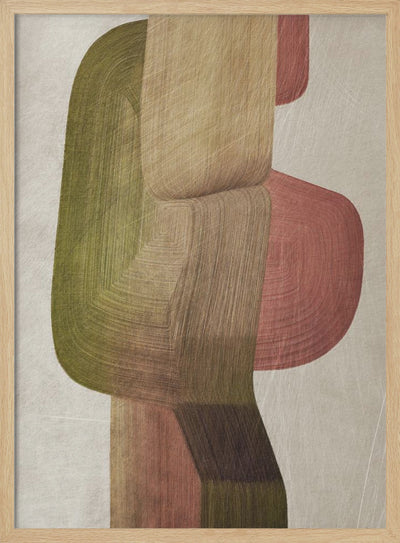 Metal Brushs nº3 - Stretched Canvas, Poster or Fine Art Print I Heart Wall Art