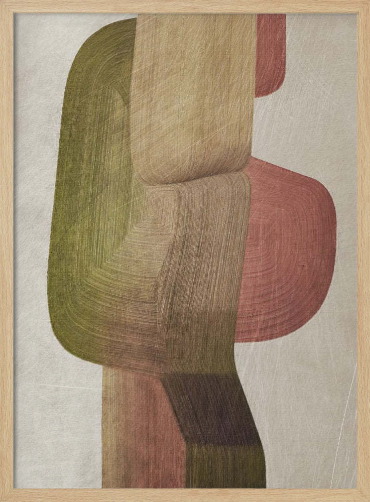 Metal Brushs nº3 - Stretched Canvas, Poster or Fine Art Print I Heart Wall Art