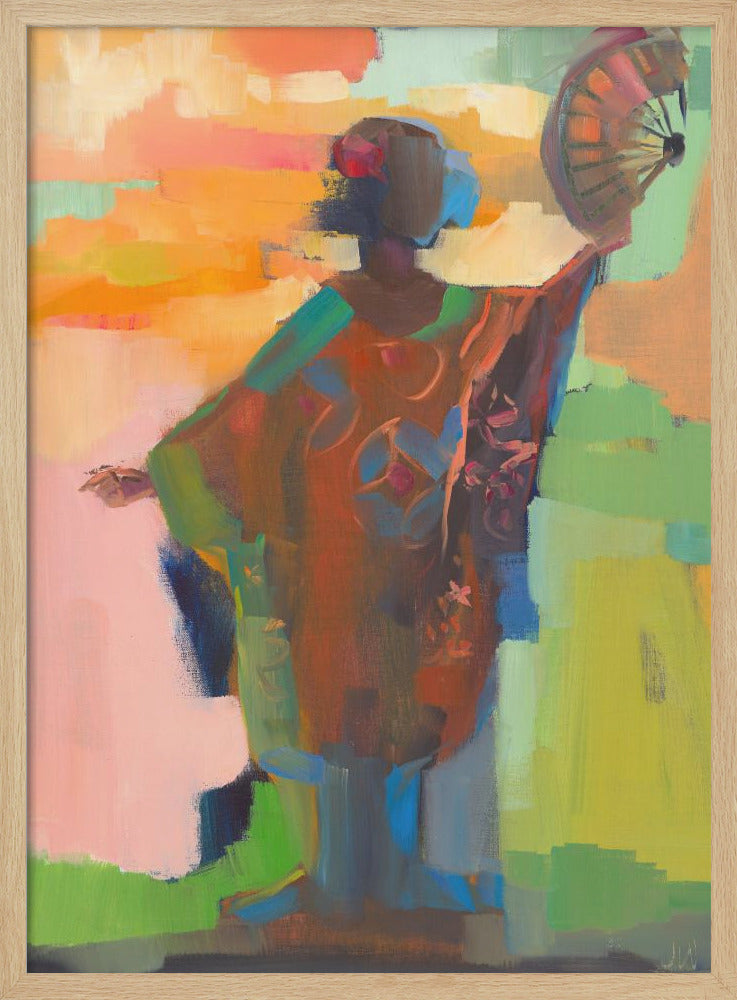 Kimono 3 - Stretched Canvas, Poster or Fine Art Print I Heart Wall Art