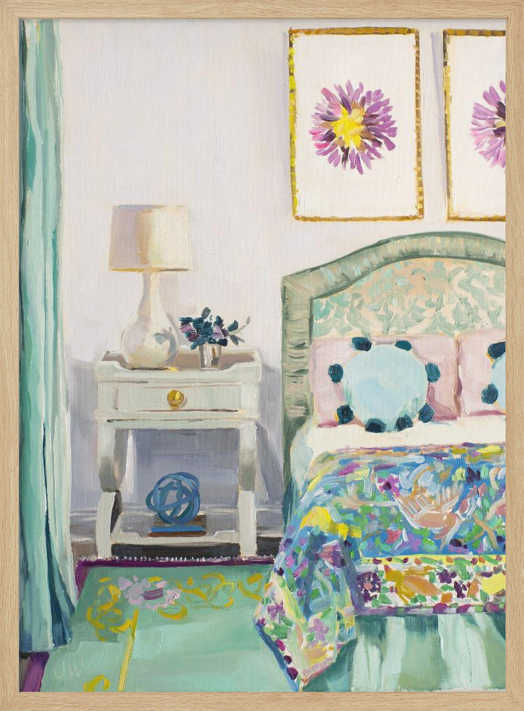 Mary Ellen S Bedroom - Stretched Canvas, Poster or Fine Art Print I Heart Wall Art