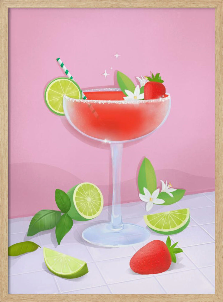 Daiquiri - Stretched Canvas, Poster or Fine Art Print I Heart Wall Art