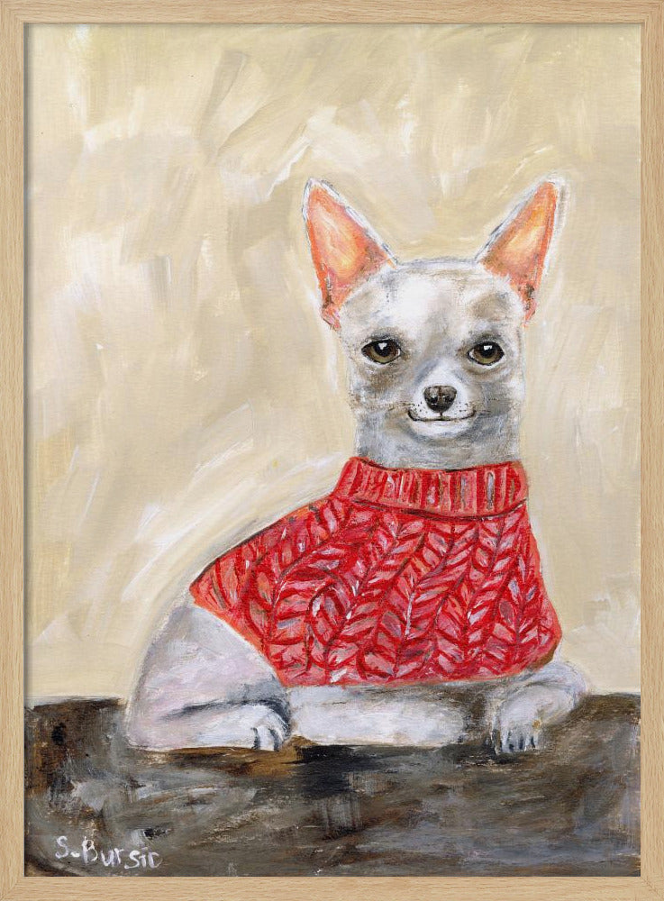 Chihuahua - Stretched Canvas, Poster or Fine Art Print I Heart Wall Art