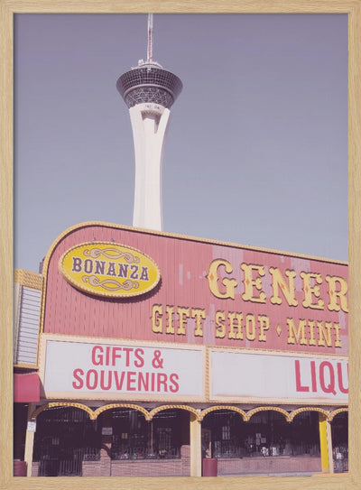 Gift Shop Las Vegas - Stretched Canvas, Poster or Fine Art Print I Heart Wall Art