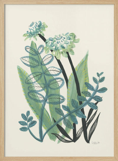 Foliage N.3 - Stretched Canvas, Poster or Fine Art Print I Heart Wall Art