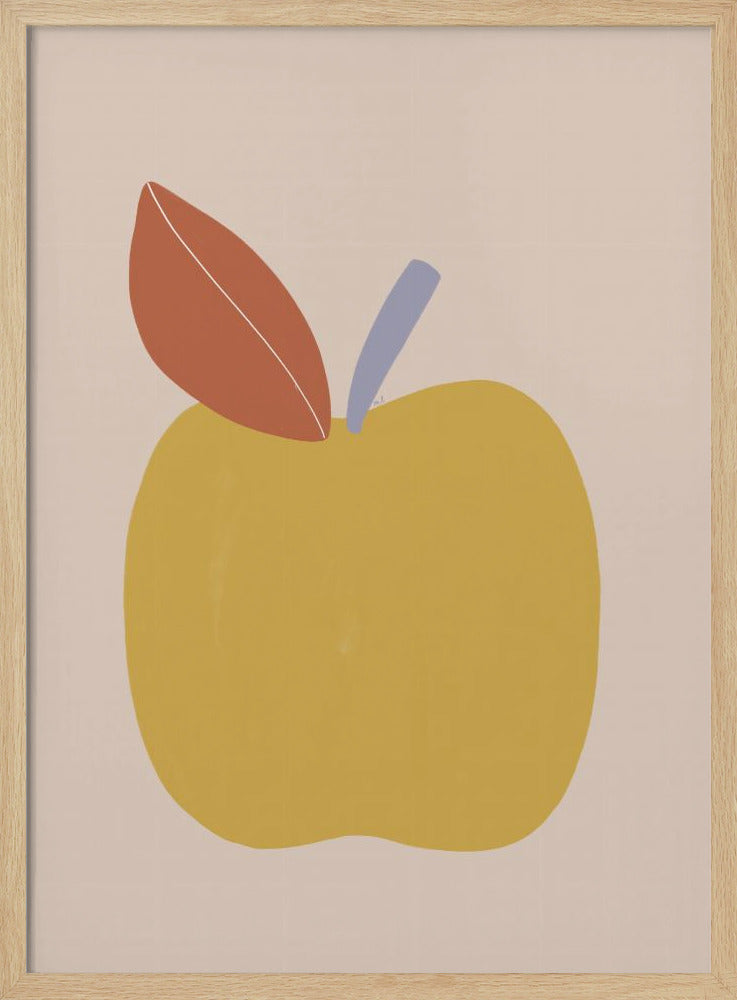 Apple - Stretched Canvas, Poster or Fine Art Print I Heart Wall Art
