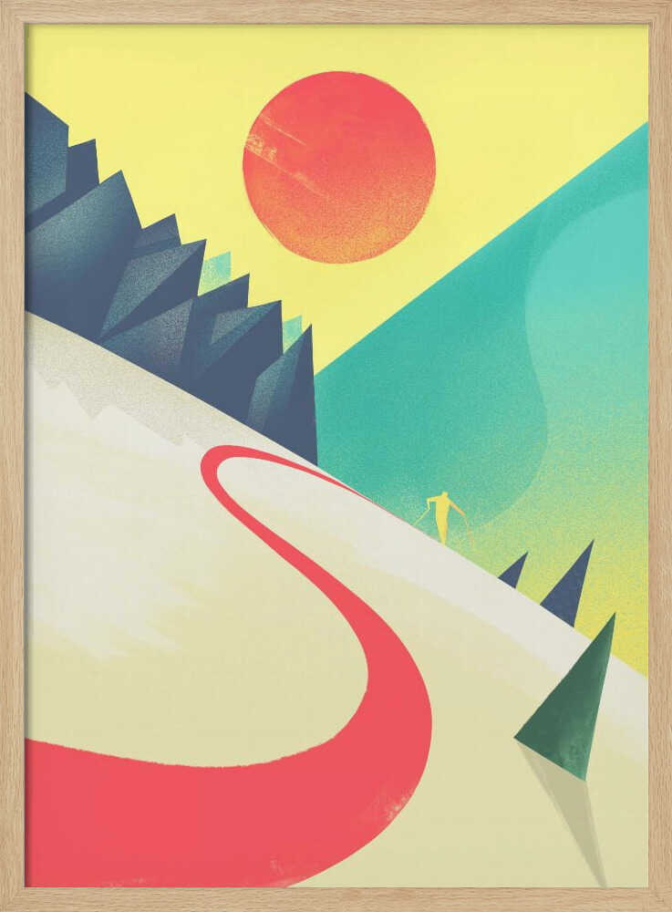 The Last Run - Stretched Canvas, Poster or Fine Art Print