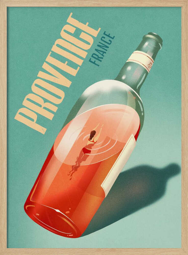 Provence - Stretched Canvas, Poster or Fine Art Print