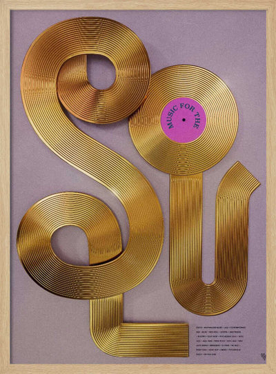 Music for the Soul - Stretched Canvas, Poster or Fine Art Print