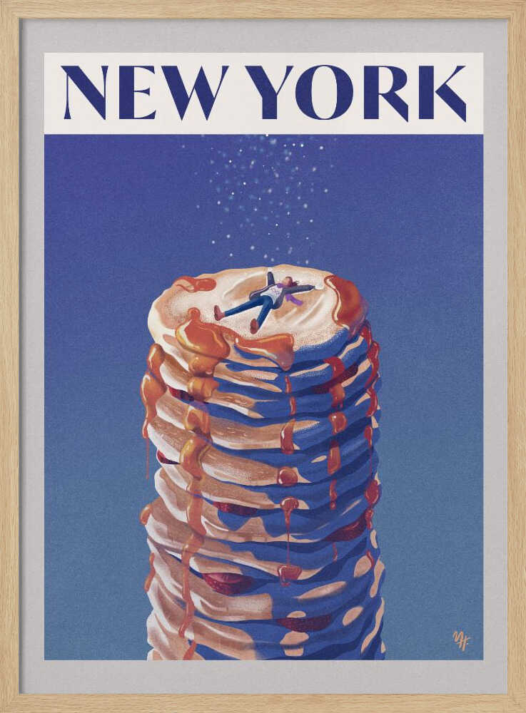 New York - Stretched Canvas, Poster or Fine Art Print