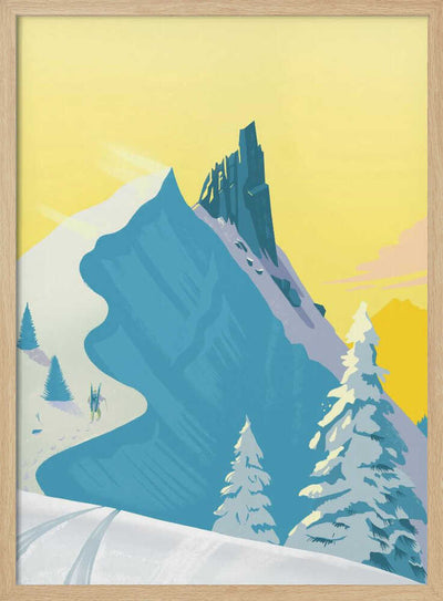 Virgin Powder - Stretched Canvas, Poster or Fine Art Print