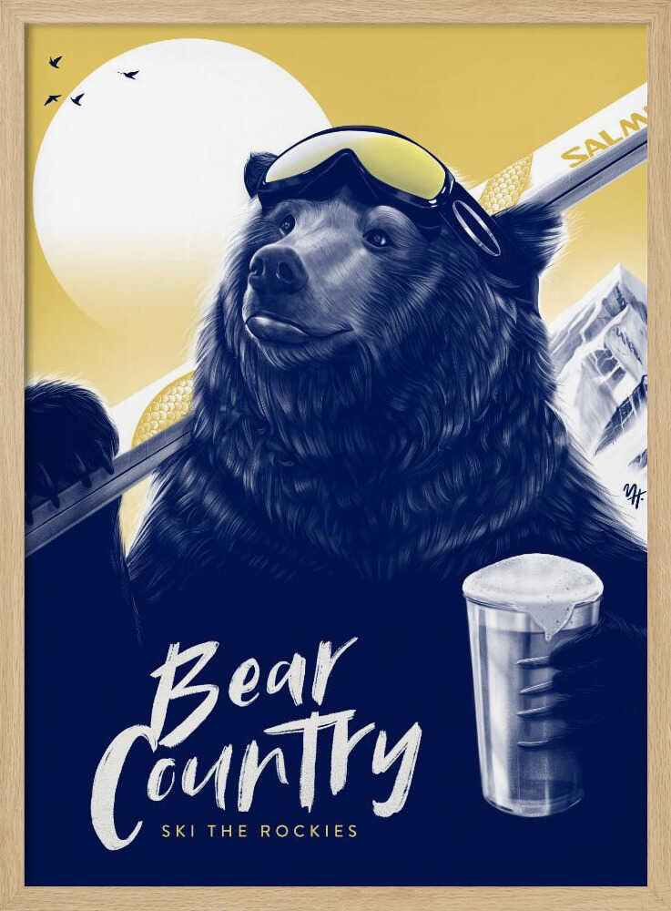 Bear Country 7200x9600 - Stretched Canvas, Poster or Fine Art Print