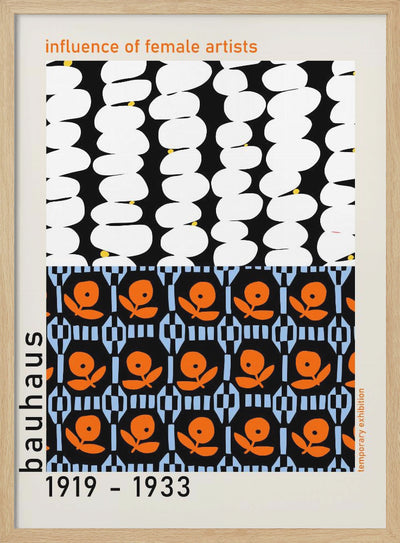 Bauhaus Female Artists - Stretched Canvas, Poster or Fine Art Print I Heart Wall Art